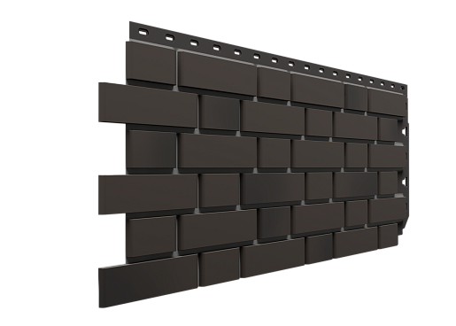 Фасадные панели Docke Premium Flemish (Флемиш) Тёмно-коричневый 1095 мм x 420 мм