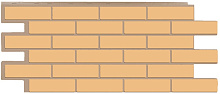 Фасадные панели T-SIDING Модерн Бежевый 1011 1 090 x 455 мм 1 090 мм x 455 мм