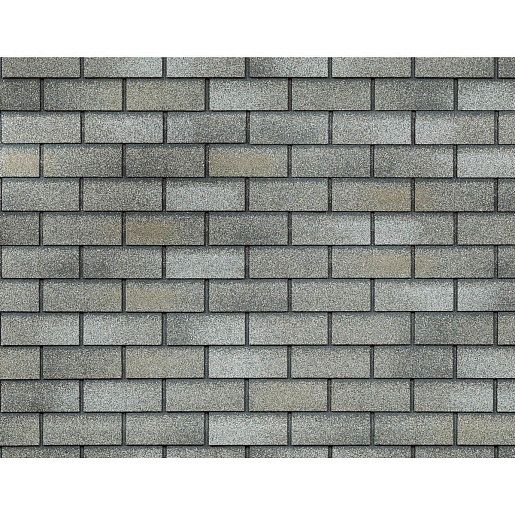 Фасадная плитка Технониколь Hauberk Кирпич Серо-бежевый 1000±3,0 мм x 250±3,0 мм