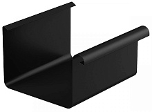 Желоб 4 м Galeco STAL 2 125/80 Чёрный в Обнинске