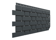 Фасадные панели Docke Standard Flemish (Флемиш) Тёмно-серый 1095 x 420 мм 1095 мм x 420 мм