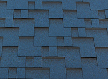 Гибкая черепица RoofShield Классик Модерн Синий в Обнинске 1000 мм x 317 мм