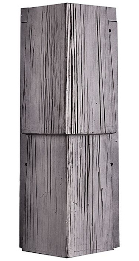 Угол наружный T-SIDING Щепа Дуб Эко-2 Самшит 450 мм x 150 мм