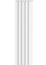 Панель реечная стеновая VOX Linerio S-line White | Белый 2650 мм x 122 мм