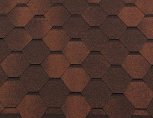 Гибкая черепица RoofShield Классик Стандарт Капучино в Обнинске 1000 мм x 317 мм