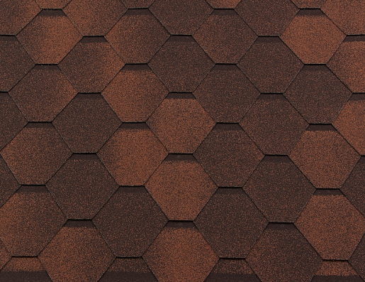 Гибкая черепица RoofShield Классик Стандарт Капучино 1000 мм x 317 мм