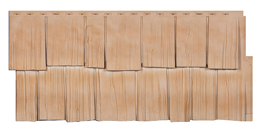 Фасадные панели T-SIDING Щепа Саяны 1013-1011 1090 мм x 455 мм