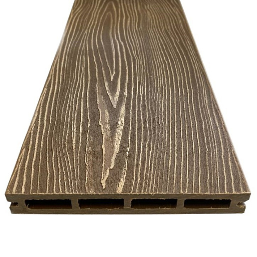 Террасная доска ДПК Altay Decking 6000х140х20 мм Орех 6000 мм x 140 мм
