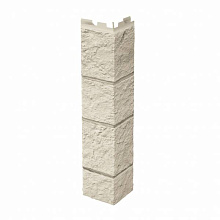 Угол наружный Vilo Sandstone (Песчаник) Ivory | Слоновая кость 420 x 92х92 мм 420 мм x 92х92 мм