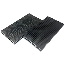Террасная доска ДПК Altay Decking 3000х150х24 мм Графит 3000 мм x 150 мм
