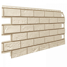 Фасадные панели Vilo Brick (Кирпич) Ivory | Слоновая кость 1000 x 420 мм 1000 мм x 420 мм
