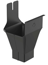 Воронка лайт Galeco STAL 2 125/80 Графит в Обнинске