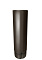 Труба круглая, 3 м металл водостока Grand Line 125/90 mm RR 32 Тёмно-коричневый , фото 