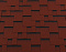 Гибкая черепица RoofShield Классик Модерн Красный с оттенением , фото 
