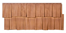 Фасадные панели T-SIDING Щепа Тянь-Шань 1011-8016 1090 x 455 мм 1090 мм x 455 мм