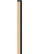 Рейка левая панели VOX Linerio M-line Natural Black 2650 мм x 42 мм