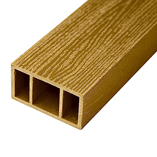 Ограждение из ДПК Faynag Wood Орех Брус 95х50х3000 мм