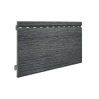 Фасадная панель одинарная VOX Kerrafront FS-201 Wood Design Graphite | Графит
