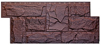 Фасадные панели T-SIDING Гранит леон Памир 8016-9005