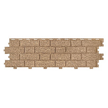 Сайдинг Tecos Brickwork Кирпич Кэмел 1140 x 350 мм 1140 мм x 350 мм