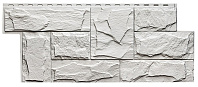 Фасадные панели T-SIDING Гранит леон Белый 1013