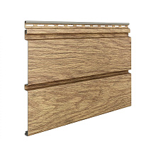Виниловый сайдинг VOX Nature Брус SVP-05 Дуб медовый 3850 мм x 250 мм