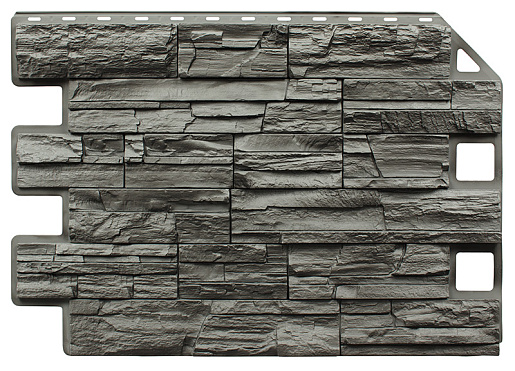 Фасадные панели Royal Stone коллекция Rocky Stone Квебек 905 мм x 620 мм