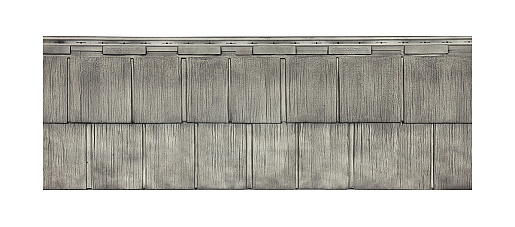 Фасадные панели T-SIDING Сайдинг Щепа Пихта Кавказ 1205 мм x 360 мм