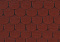 Битумная черепица RoofShield Фемели Лайт Готик Красный , фото 