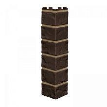Угол наружный Vilo Brick (Кирпич) Dark-Brown (Тёмно-коричневый) 420 x 90х90 мм 420 мм x 90х90 мм