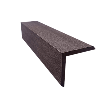 Угол для террасной доски Decking 50х50х3000 Тёмный орех | Венге 3000 мм x 50 мм
