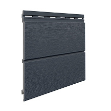 Фасадная панель двойная VOX Kerrafront FS-302 Modern Wood Anthracite | Антрацит в Обнинске 2950 мм x 332 мм