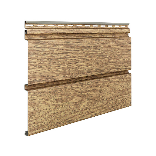Виниловый сайдинг VOX Nature Брус SVP-05 Дуб медовый 3850 мм x 250 мм