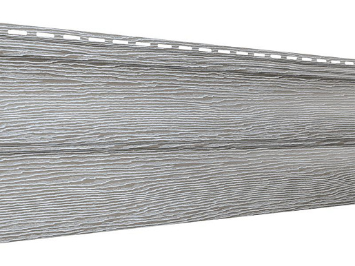 Сайдинг Ю-пласт Timberblock Блок Хаус Дуб Серебристый 3050 мм x 230 мм