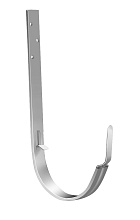 Крюк желоба длинный 125 мм металлическая GrandLine 125/90 mm RAL 9003 Белый в Обнинске