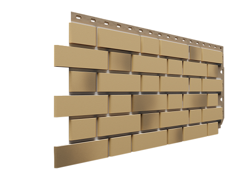 Фасадные панели Docke Premium Flemish (Флемиш) Золотой 1095 мм x 420 мм