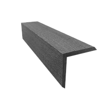 Угол для террасной доски Decking 50х50х3000 Жжёный кедр | Графит 3000 мм x 50 мм