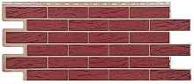 Фасадные панели T-SIDING (Техоснастка) Саман Бордовый 3009 1 090 x 455 мм 1 090 мм x 455 мм