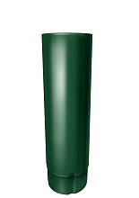 Труба круглая, 90 мм, 3 м металл Grand Line 125/90 mm RAL 6005 Зелёный мох в Обнинске