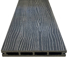 Террасная доска ДПК Altay Decking 3000х140х20 мм Графит 3000 мм x 140 мм