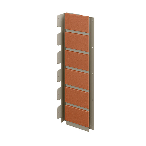 Планка универсальная VOX Solid Clinker (Клинкер) Terracota | Терракотовый 440 мм x 92 мм