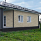 Фасадные панели Grand Line Состаренный кирпич Дизайн Шоколадный со швом RAL 9005 , фото 