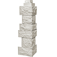 Угол наружный FineBer Камень дикий Жемчужный