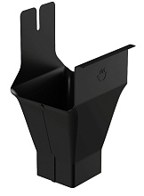 Воронка Лайт Galeco STAL 2 125/80 Чёрный в Обнинске