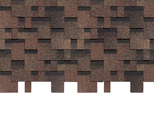 Гибкая черепица Docke Premium Генуя Трюфель 1000±3 мм x 444±3 мм
