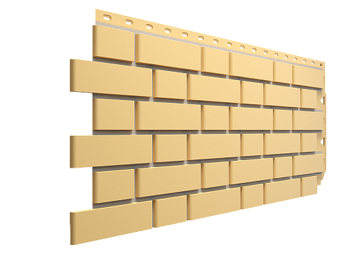 Фасадные панели Docke Standard Flemish (Флемиш) Жёлтый 1095 мм x 420 мм