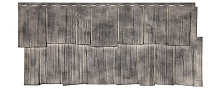 Фасадные панели T-SIDING Сайдинг ЭКО-2 Щепа Самшит 1020 x 470 мм 1020 мм x 470 мм