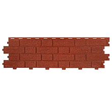 Сайдинг Tecos Brickwork Кирпич Бисмарк 1140 x 350 мм 1140 мм x 350 мм