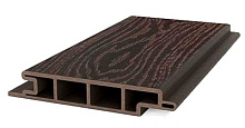 Террасная доска ДПК Savewood Padus (T) 4 м Тёмно-коричневый 4000 мм x 155 мм (рабочая 131 мм)