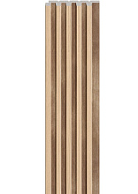 Панель реечная стеновая VOX Linerio S-line Natural 2650 мм x 122 мм